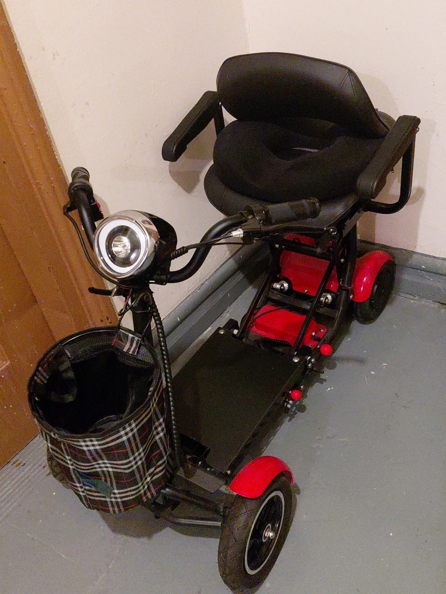 3-Wheel Mobility Scooter with Basket