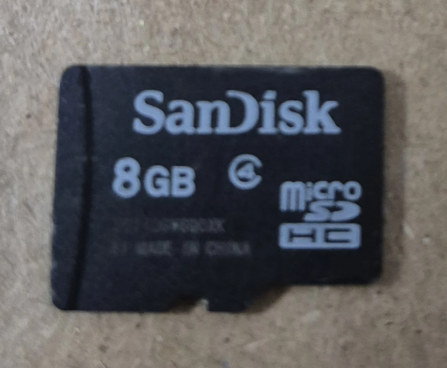 SanDisk 8GB MicroSD Card