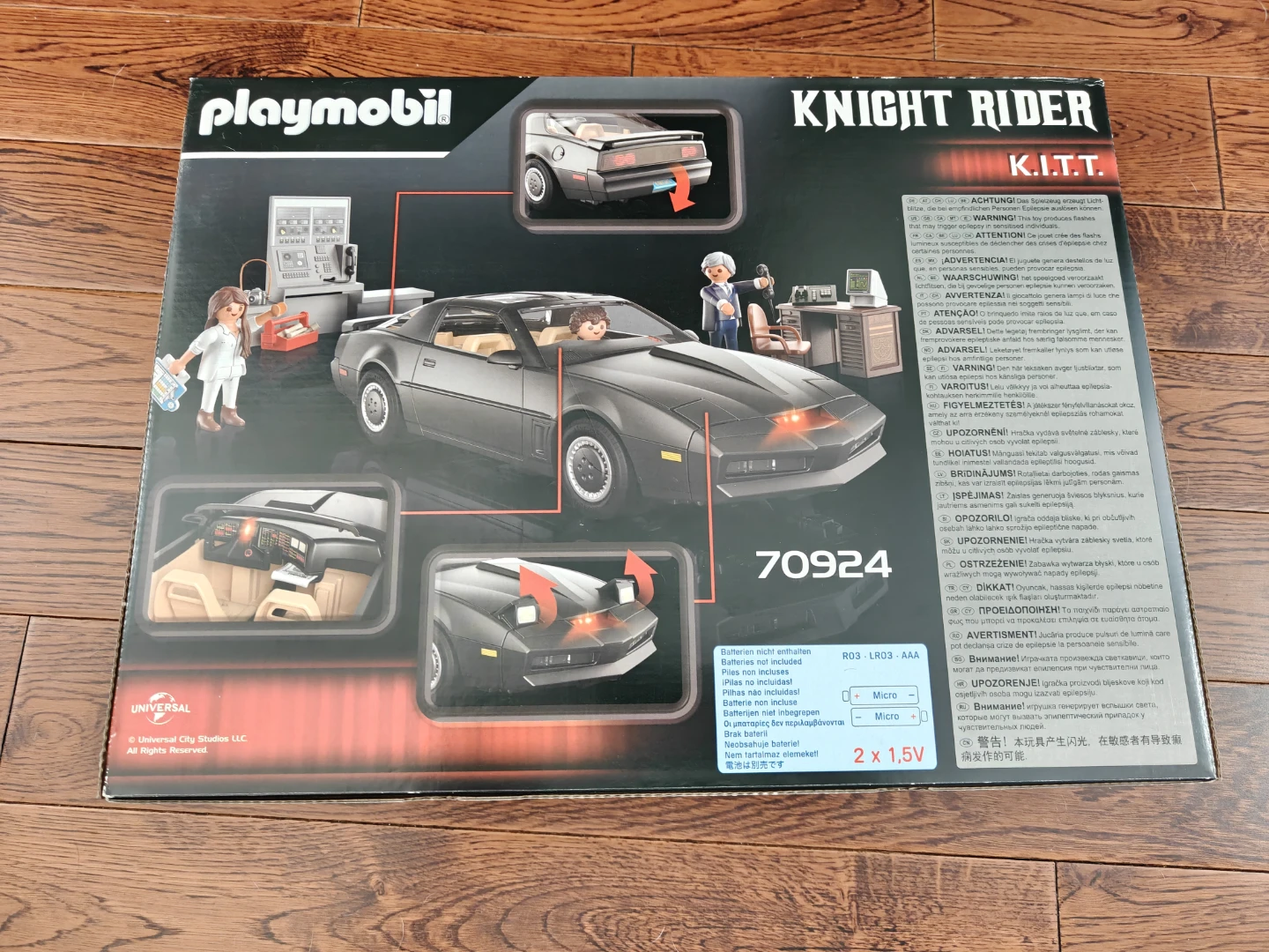 Playmobil Knight Rider K.I.T.T. 70924 (new, sealed) - photo 2