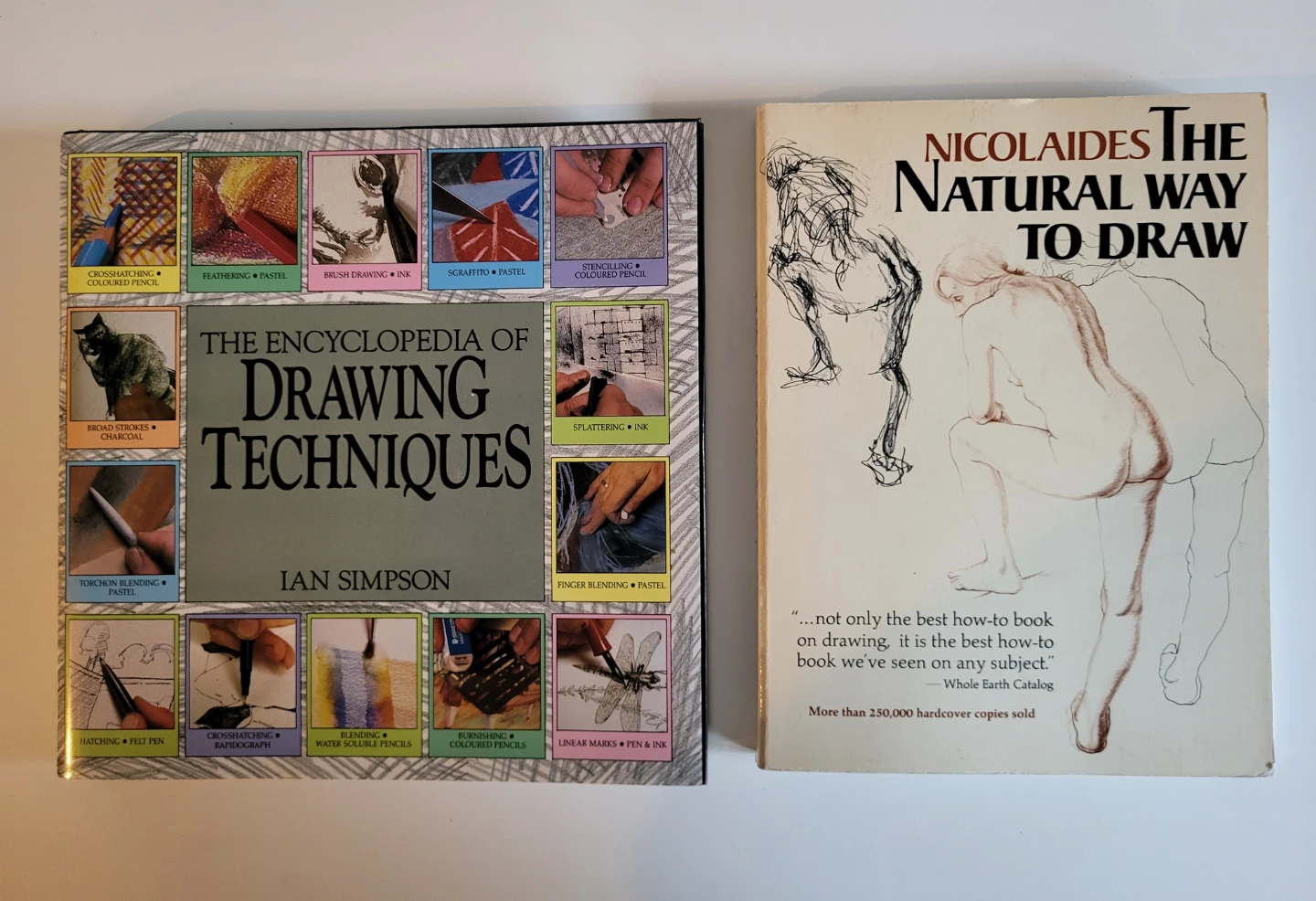 Collection of 7 Drawing Technique Books - photo 2
