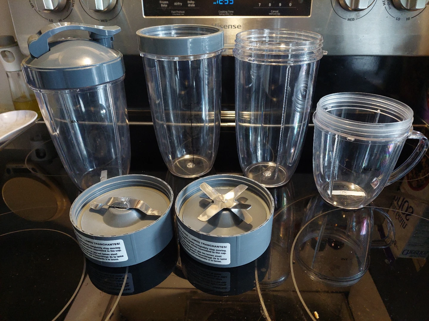 Nutibullet Blender Cups and Blades Set