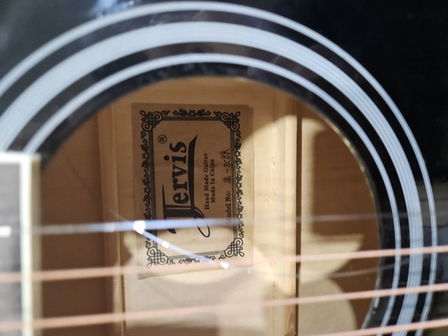 Jervis JA-36BK Acoustic Guitar - photo 2