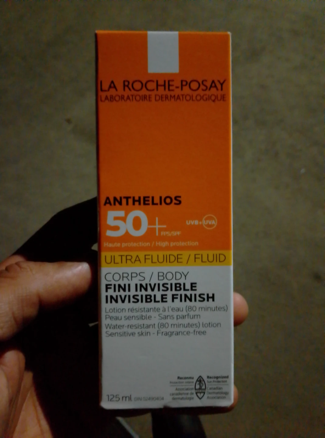 La Roche-Posay Anthelios SPF 50+ Invisible Finish Fluid