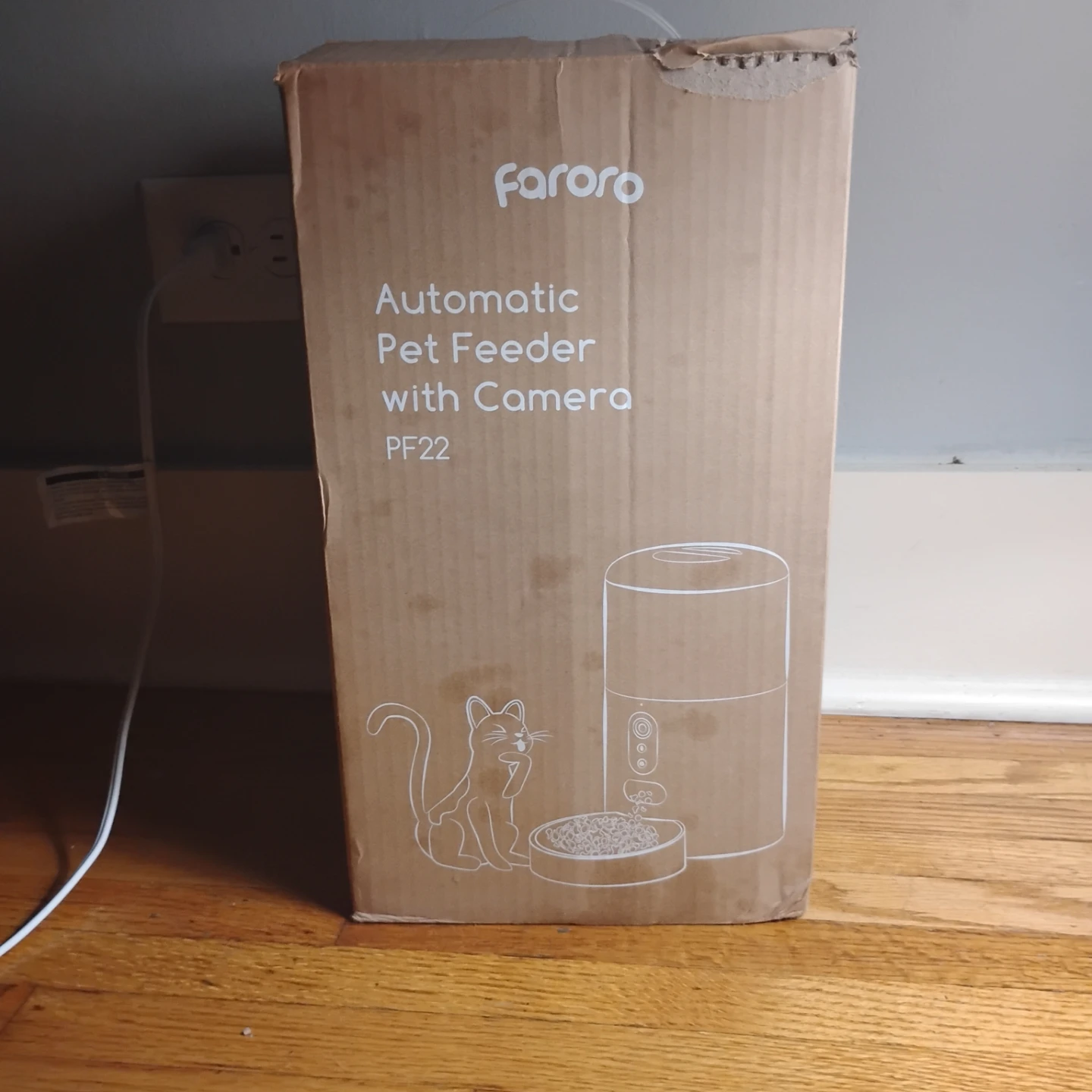 Faroro Cat feeder,wifi cam2 way audio. Free delivery 🚚 - photo 2