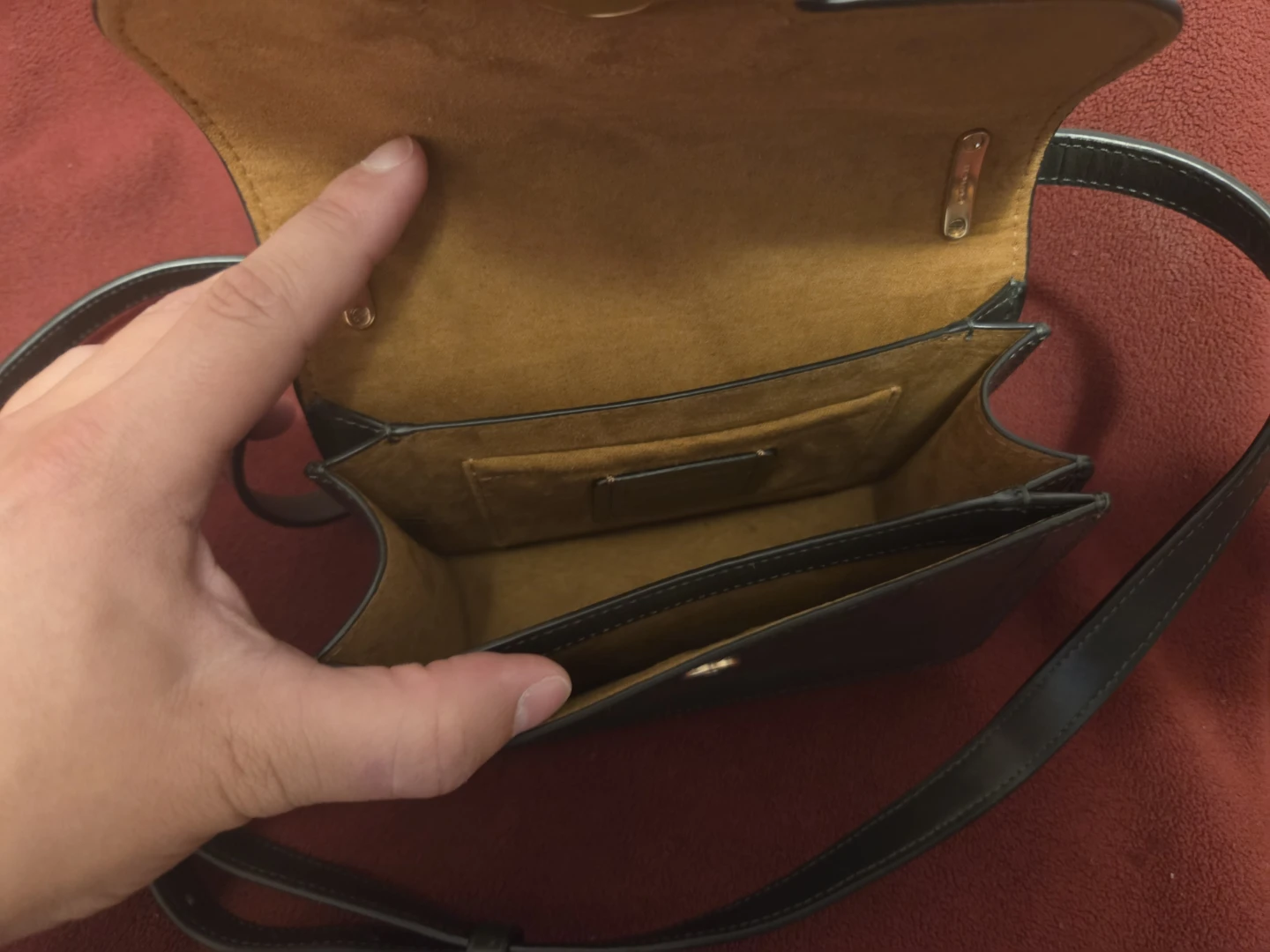 Coach Croc Embossed Leather Belt Bag - photo 3