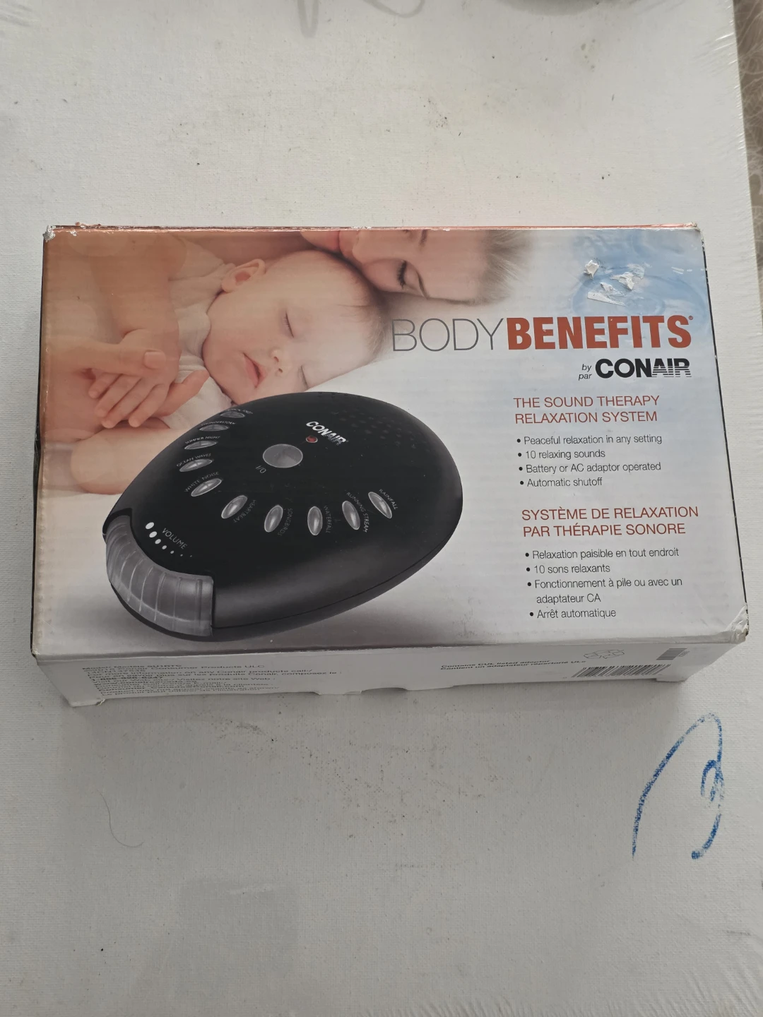 Conair Body Benefits Sound Therapy Relaxation System