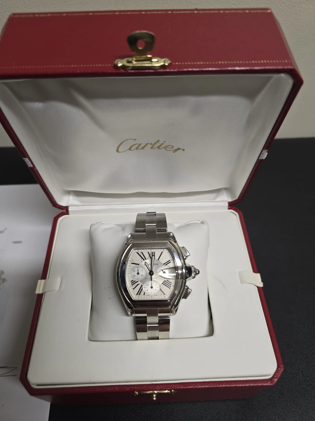 Cartier Roadster XL Automatic Chronograph 2618 Watch - photo 2