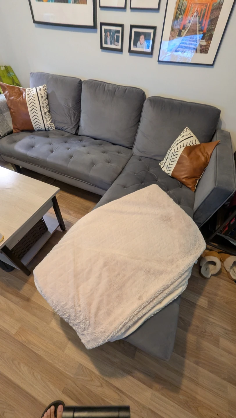 Grey sectional Sofa