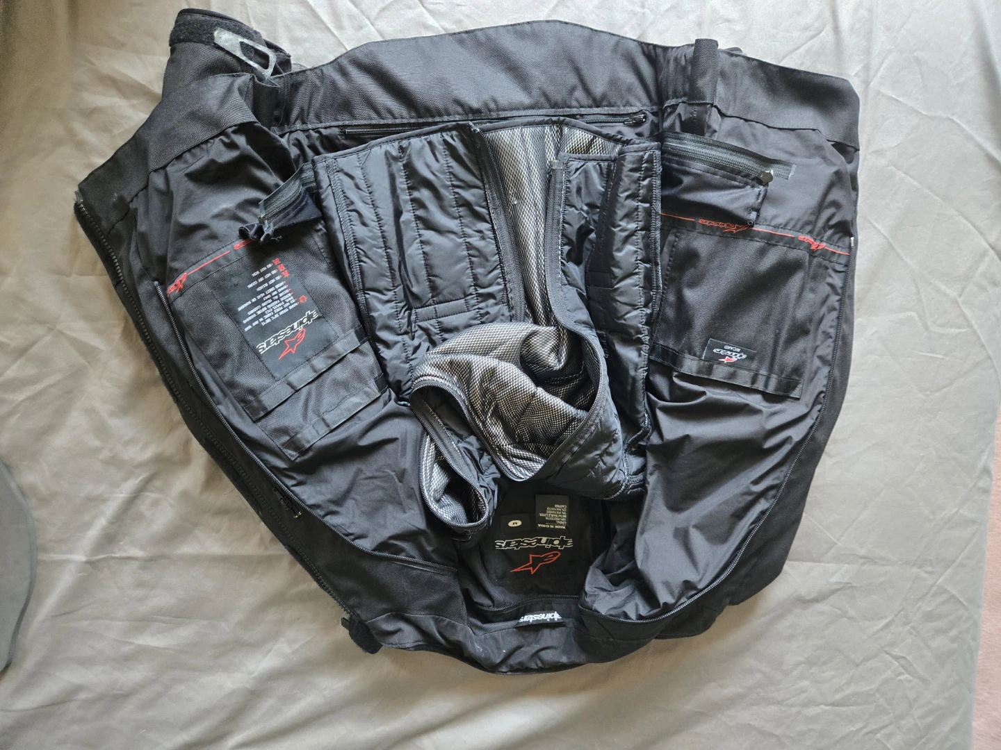Alpinestars Mens Medium textile jacket, full thermal liner - photo 3