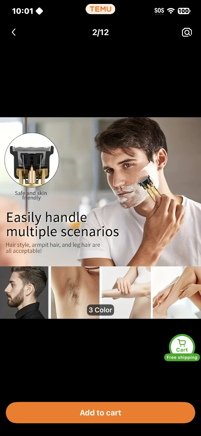 Electric Hair Clipper Trimmer for Men - photo 3