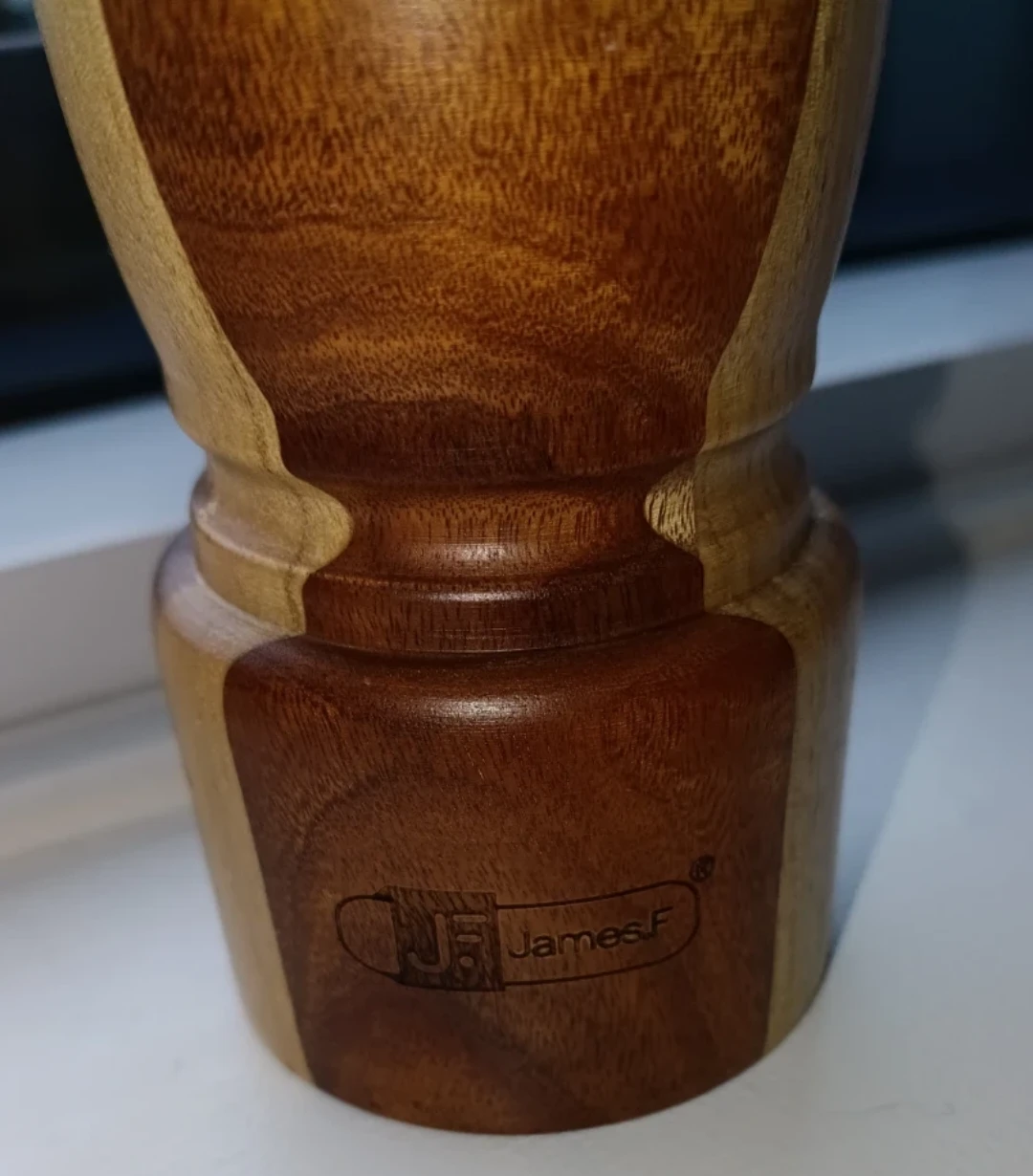 JamesF Wood Pepper Mill - photo 2
