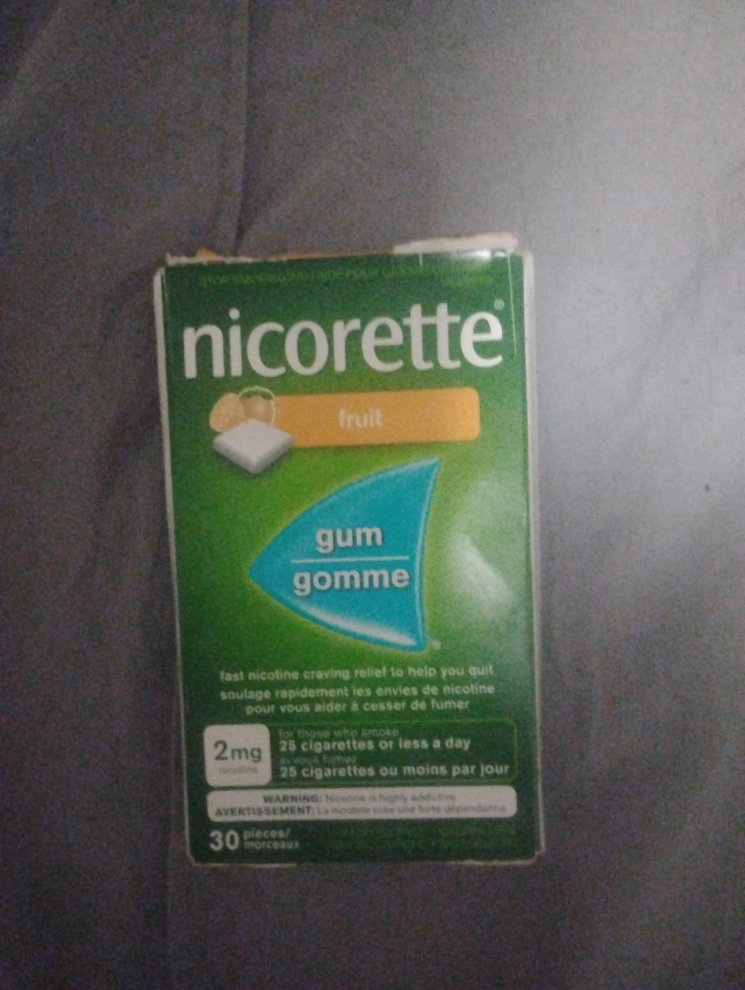 Nicorette Gum - Mint & Fruit Flavours - photo 2