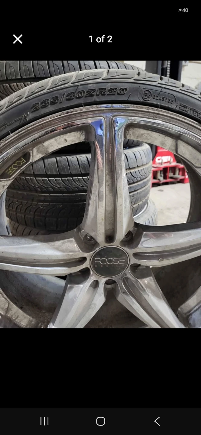 FOOSE Rims with Tires 235/30ZR20 - photo 2
