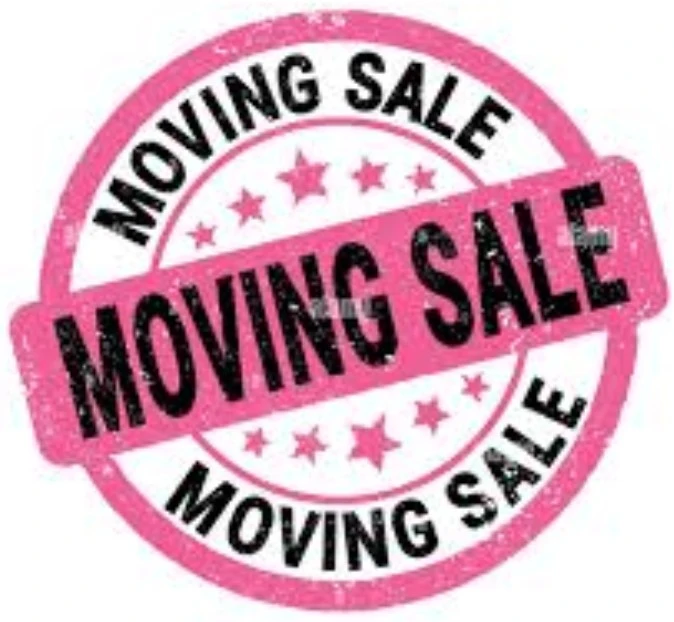 Having A Moving Sale Everything Must Go