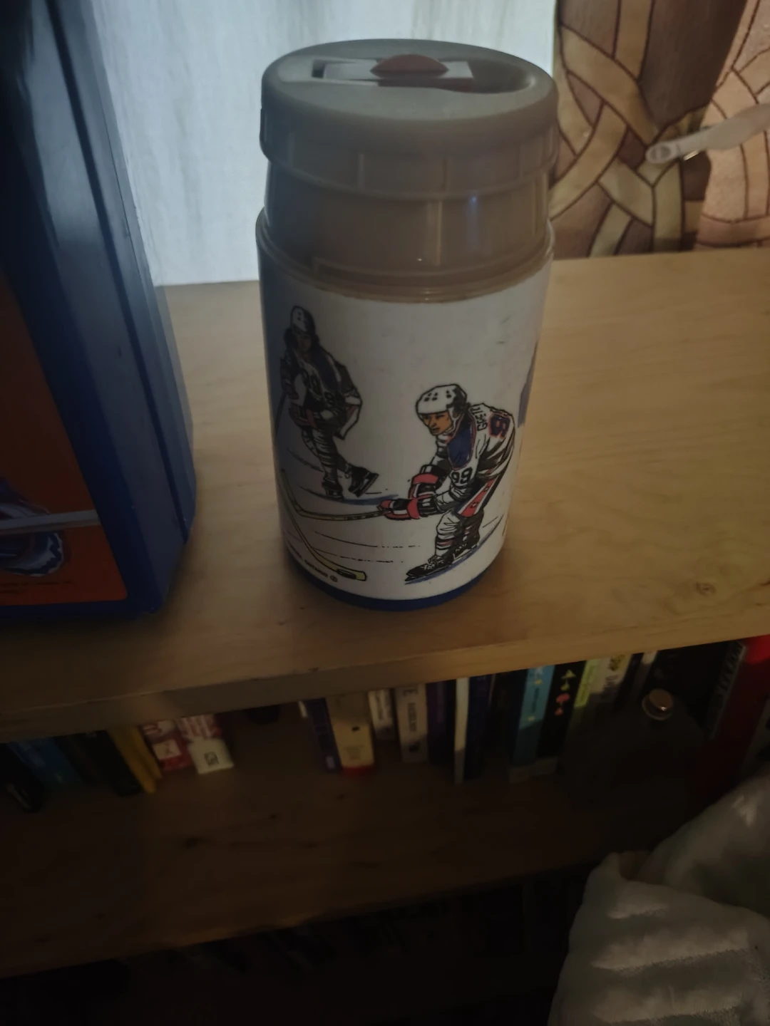 Wayne Gretzky lunchbox and thermos in excellent condition ! - photo 3