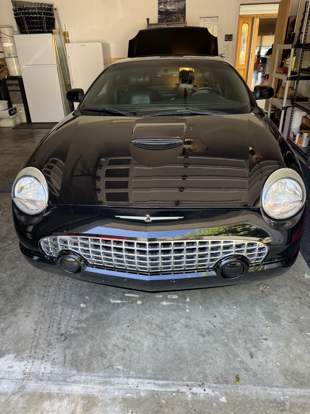2000 Black Ford Thunderbird Convertible - photo 3