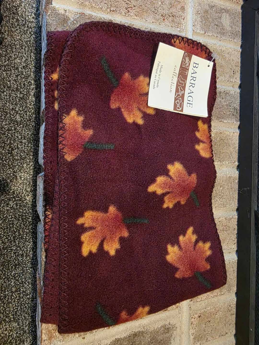 Barrage Collection Fleece Scarf - NEW - Great Gift!