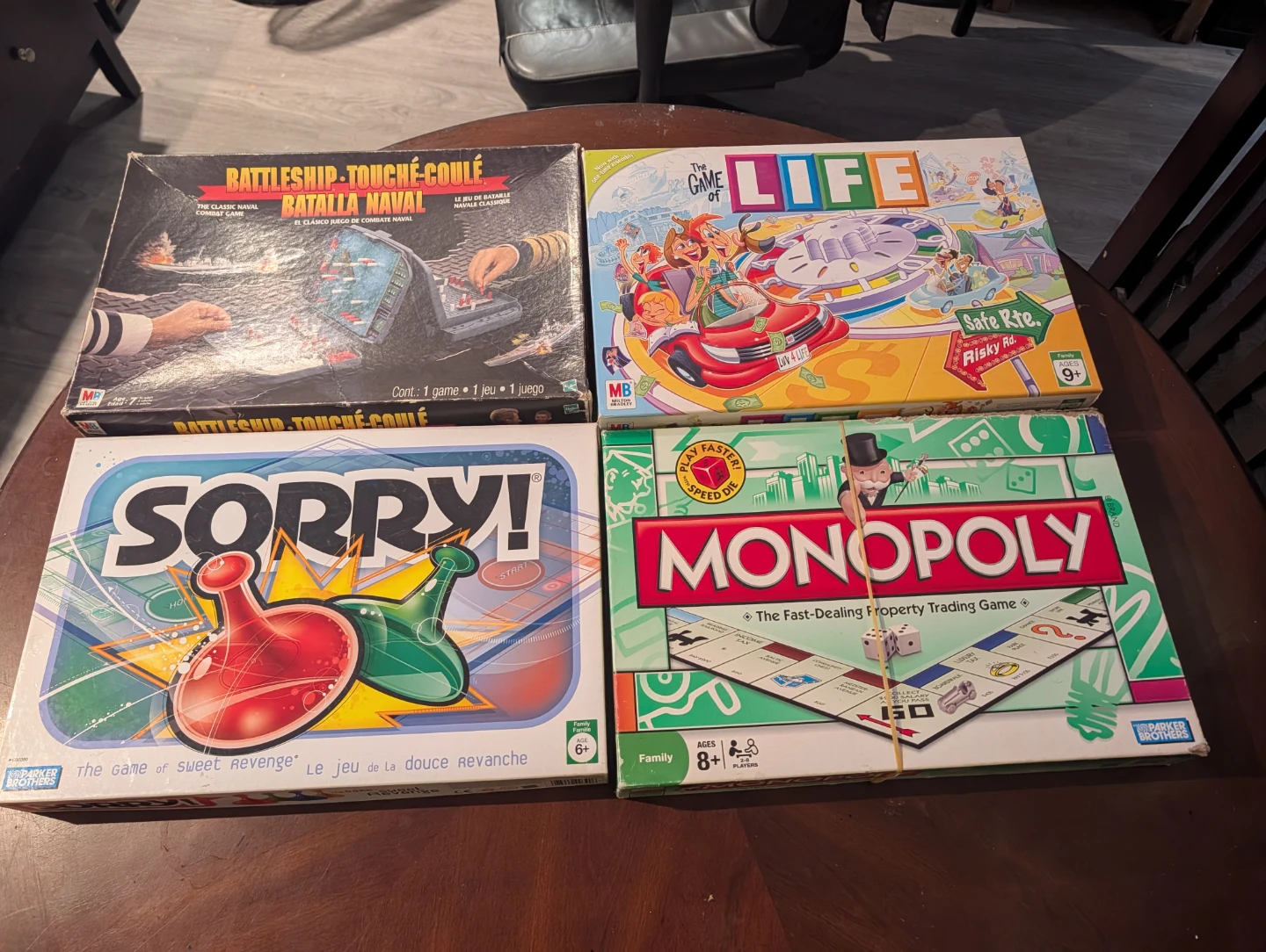Parker Brothers Board Games Bundle