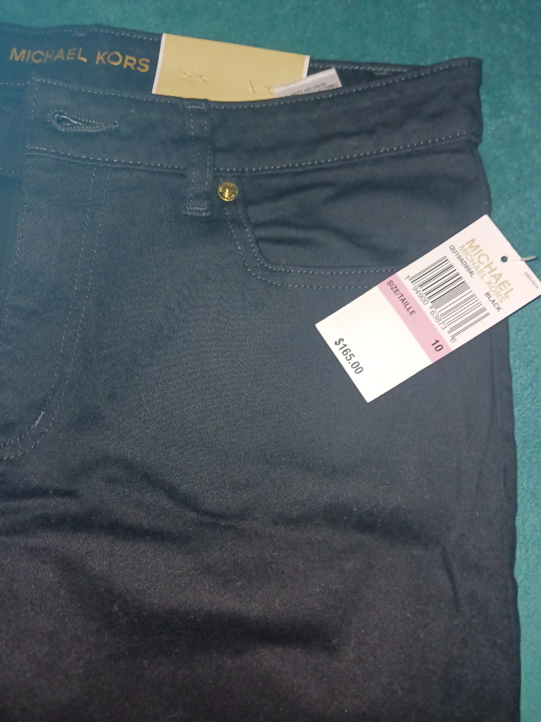 Michael Kors Black Jeans Size 10 - photo 2
