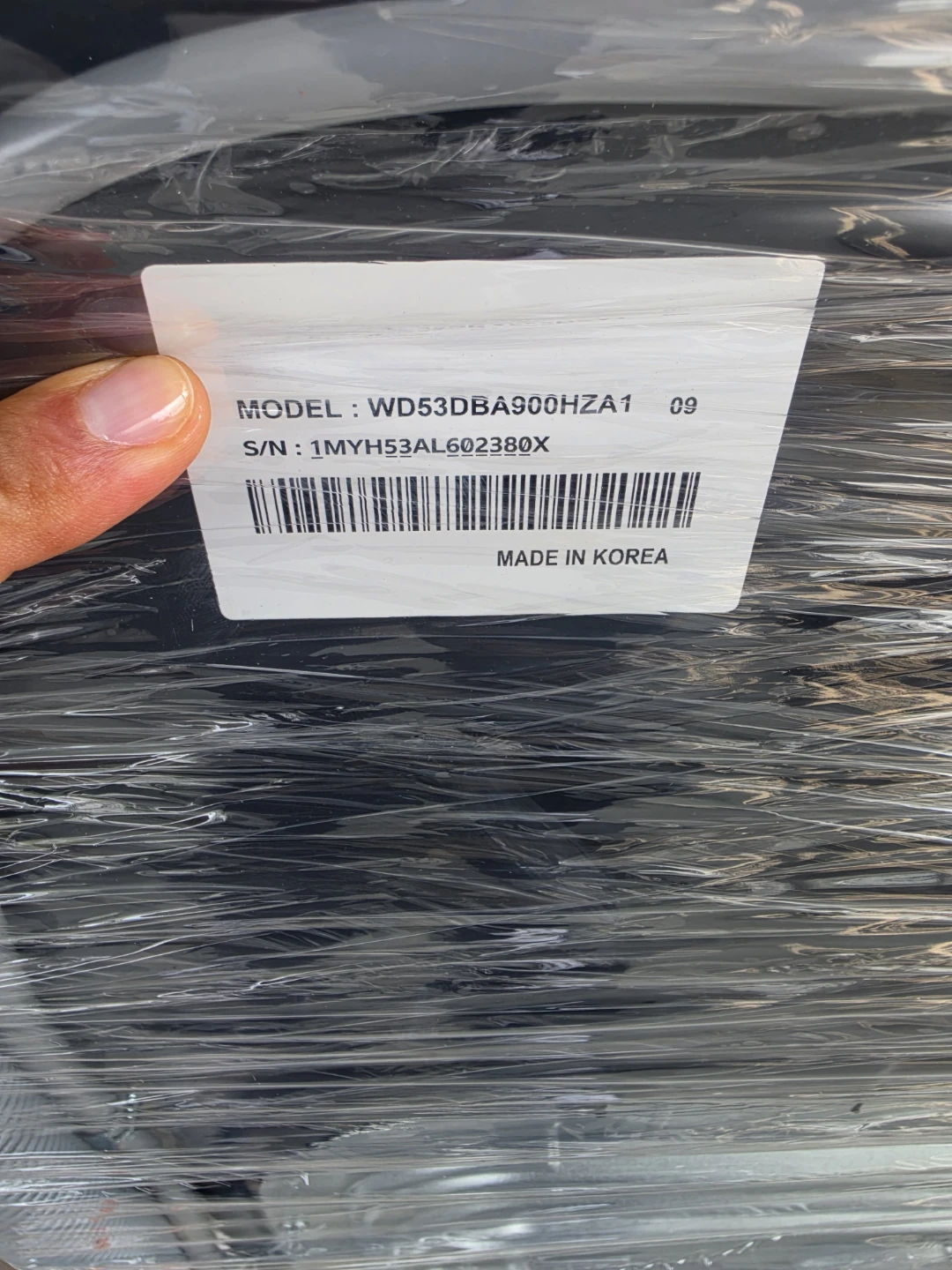 New Samsung washer and dryer 115 volts ventless all in one - photo 2