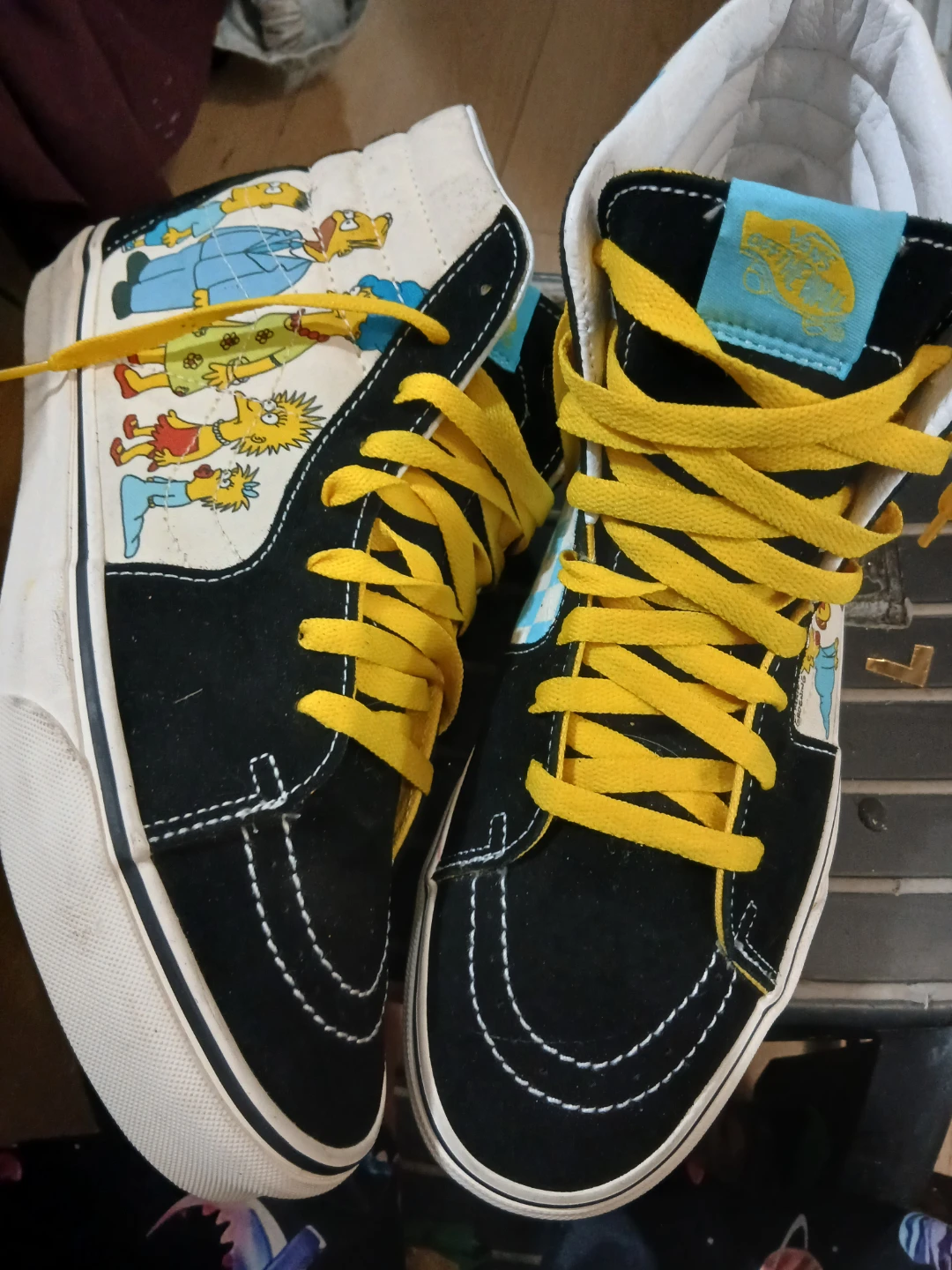 Vans Sk8-Hi The Simpsons Shoes Size 10