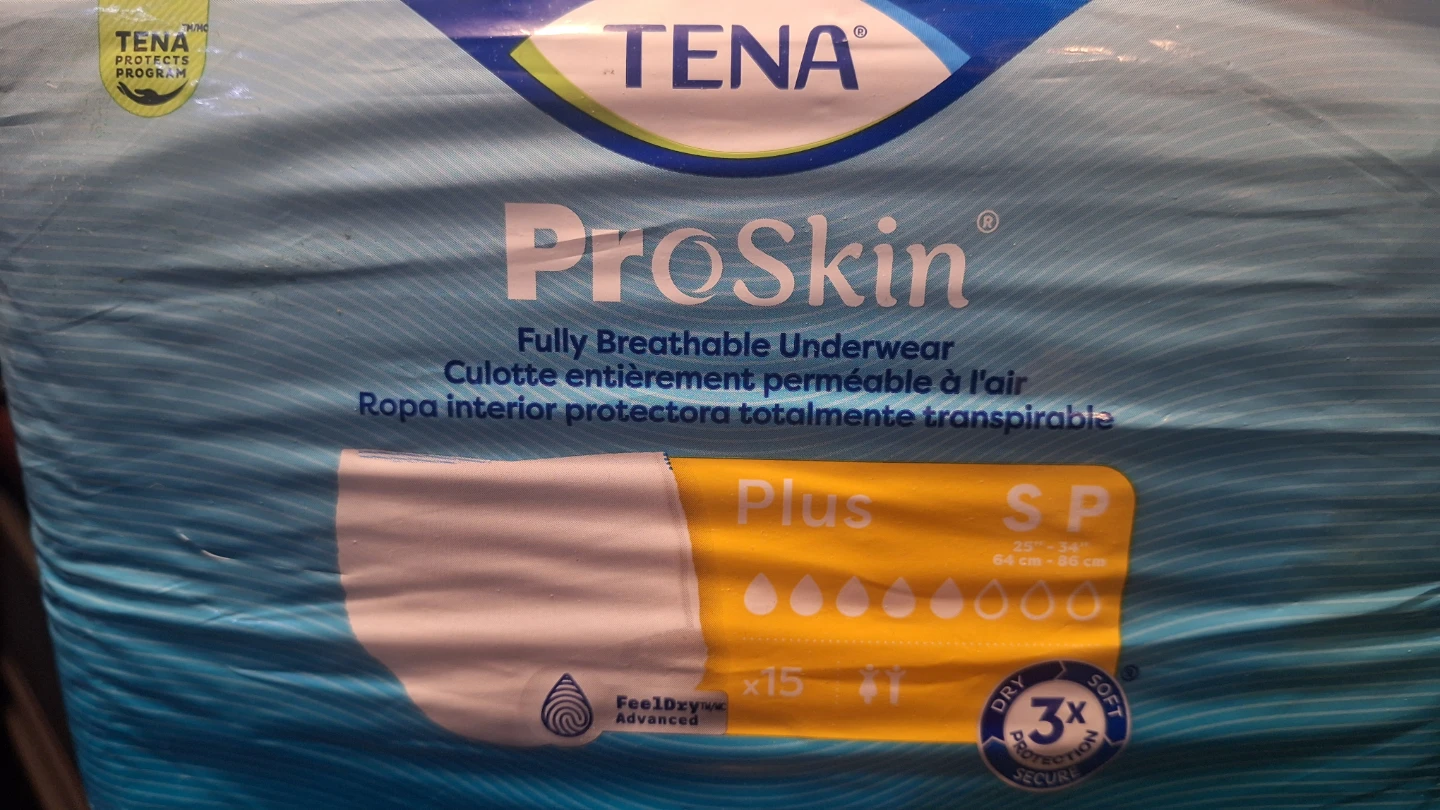 TENA DISPOSABLE UNDERWARE