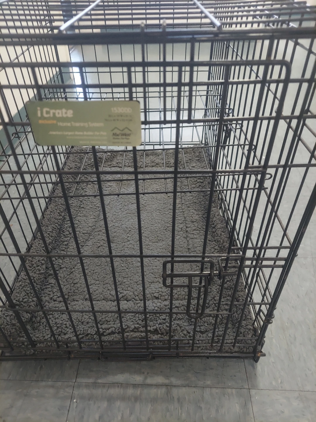 Two door folding pet crate. - photo 4