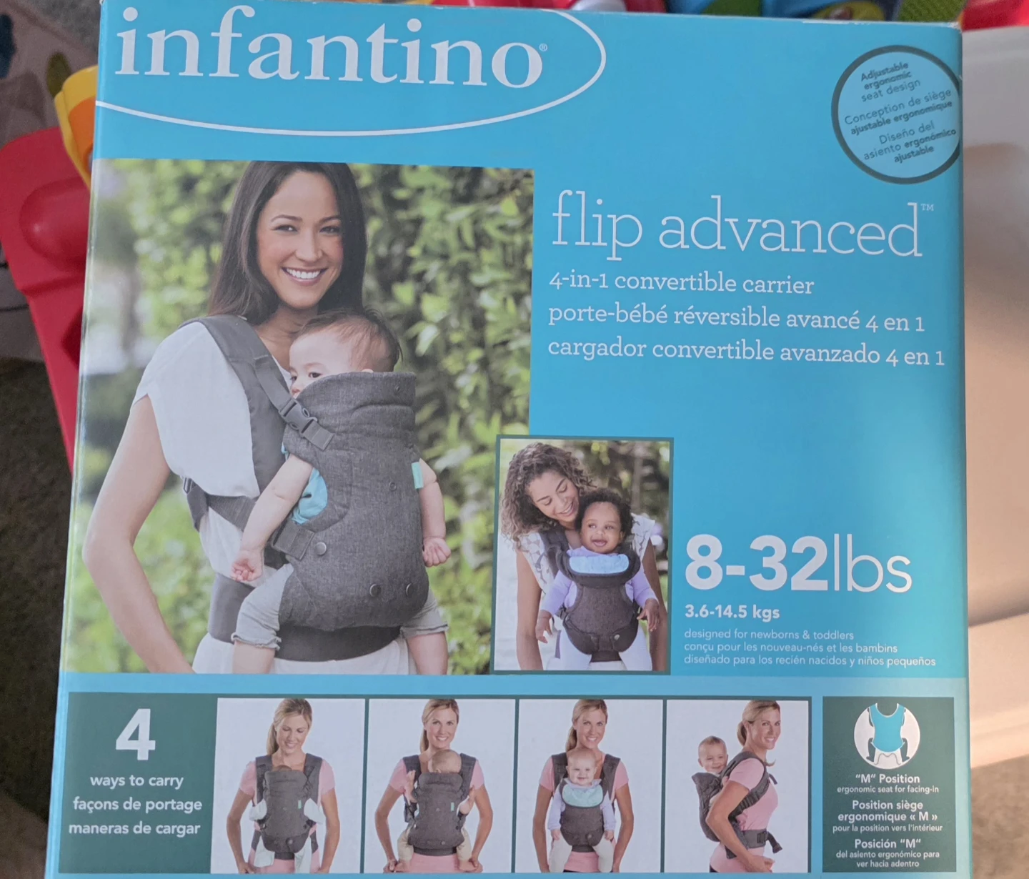 Infantino Flip Advanced 4-in-1 Convertible Carrier