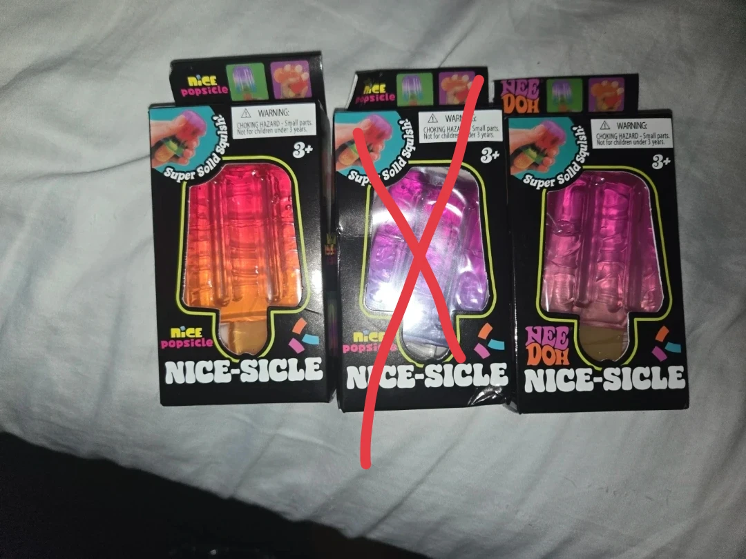 Nice-Sicle  Squishy Toy 2 left