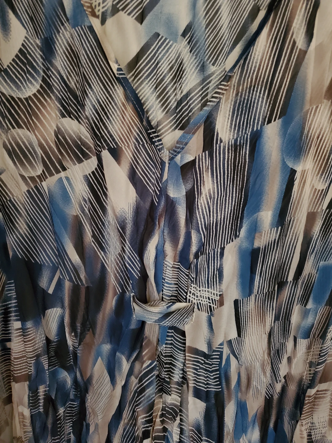 Sheer Patterned Plus Size Top... - photo 2