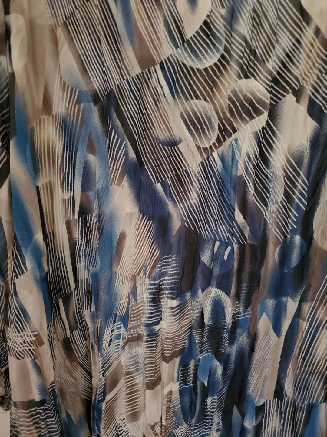 Sheer Patterned Plus Size Top... - photo 5