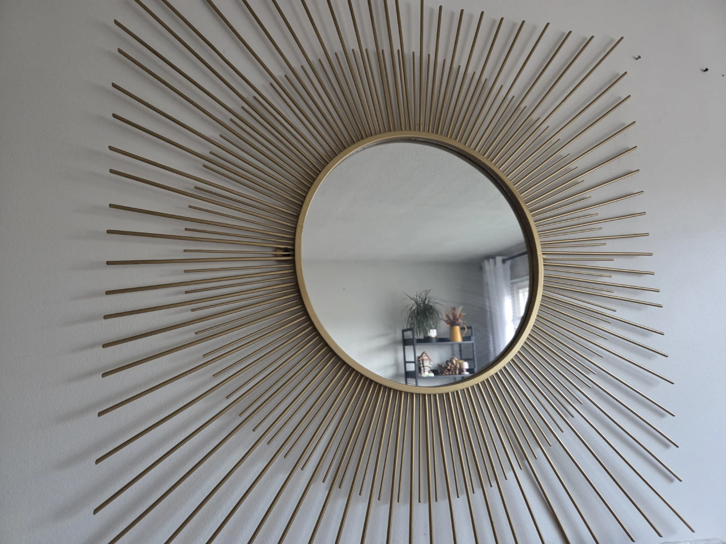 Gold Sunburst Mirror - photo 2