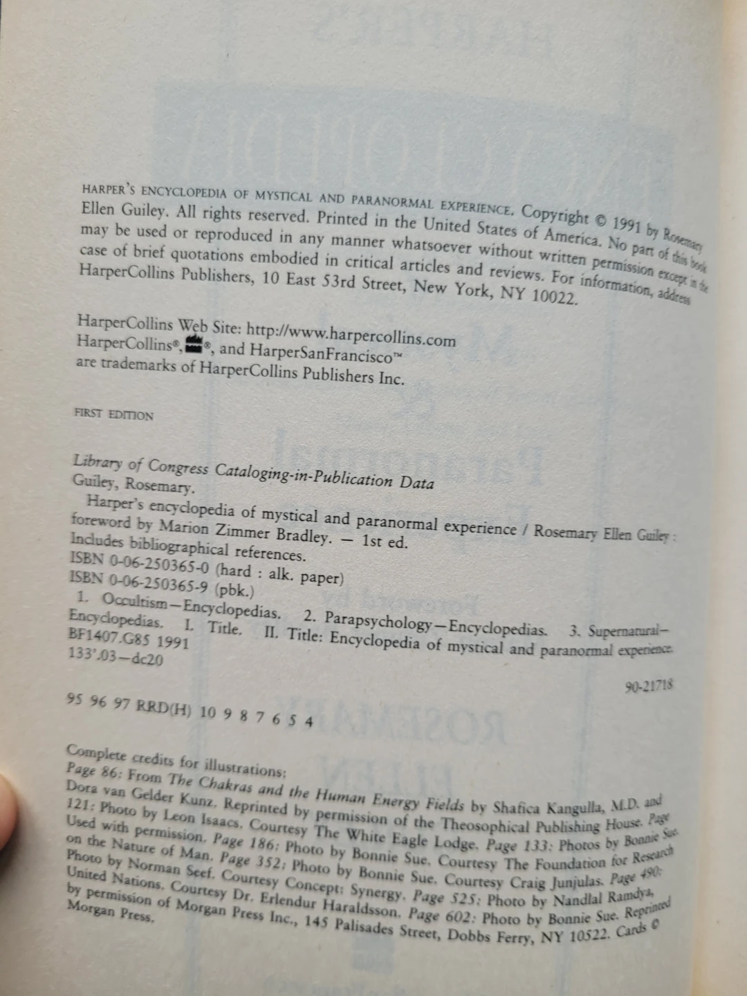 Harper's Encyclopedia of Mystical & Paranormal Experience Book - photo 3