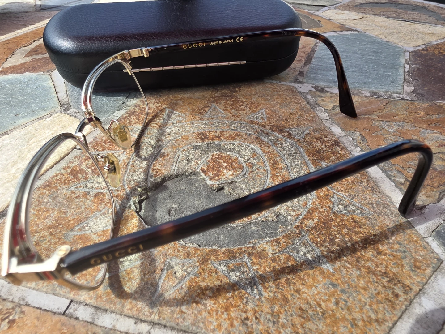 Gucci Eyeglasses Frames Only, GG01310, 002 53 18-145 Gold/Brown. - photo 3