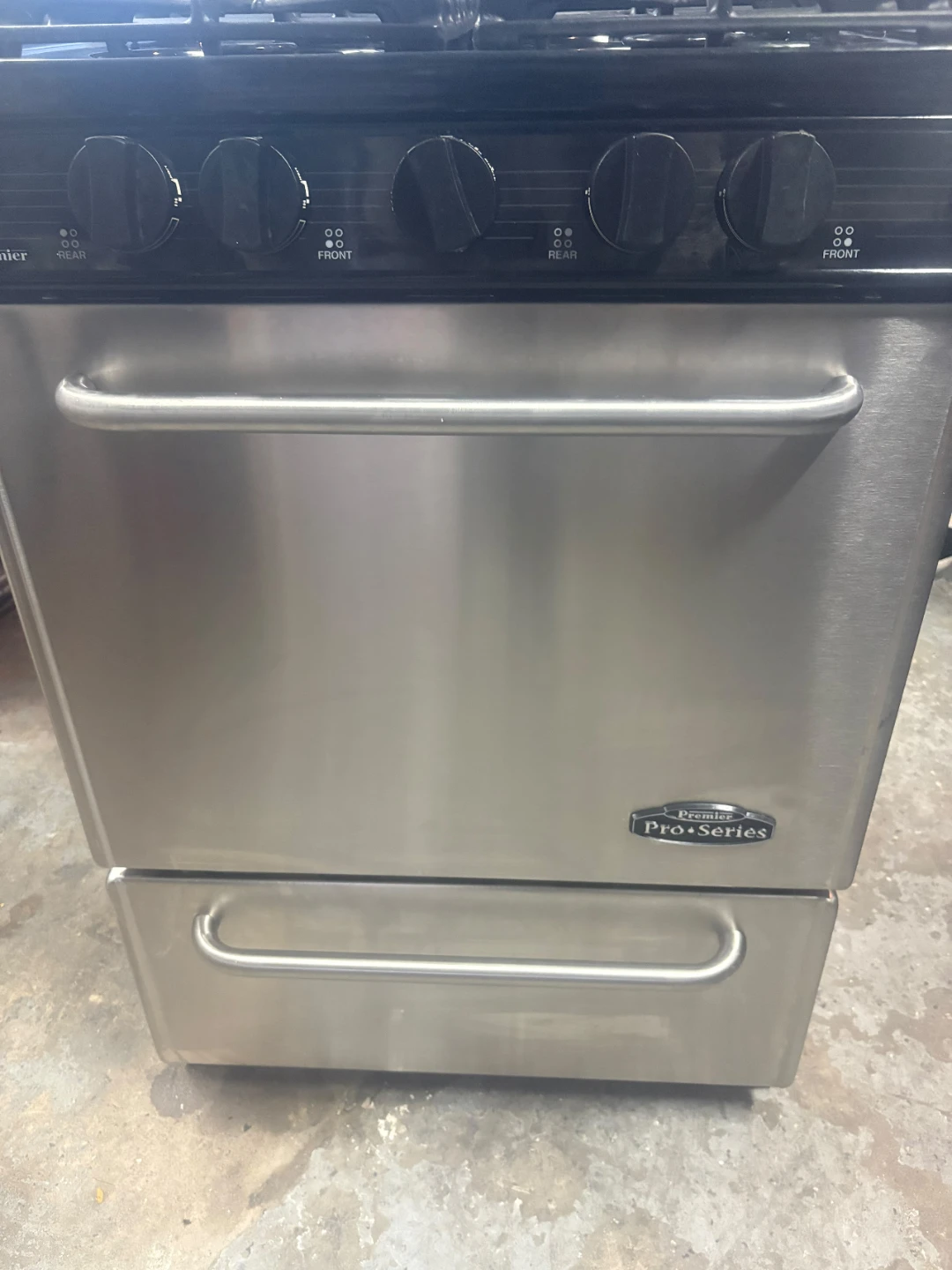 Premier 24in Stainless steel gas stove - photo 2