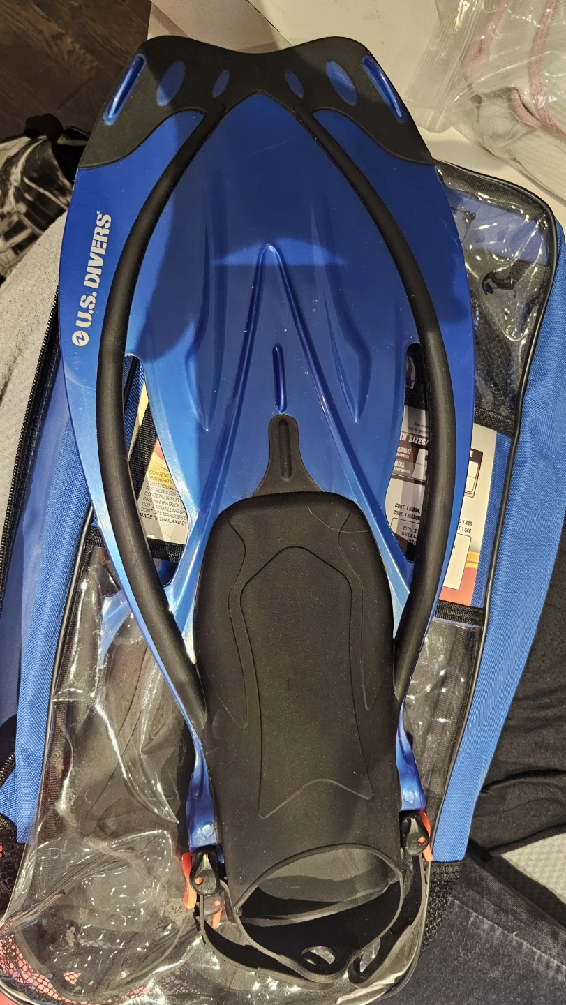 U.S. Divers Adult Snorkel Fins - photo 2