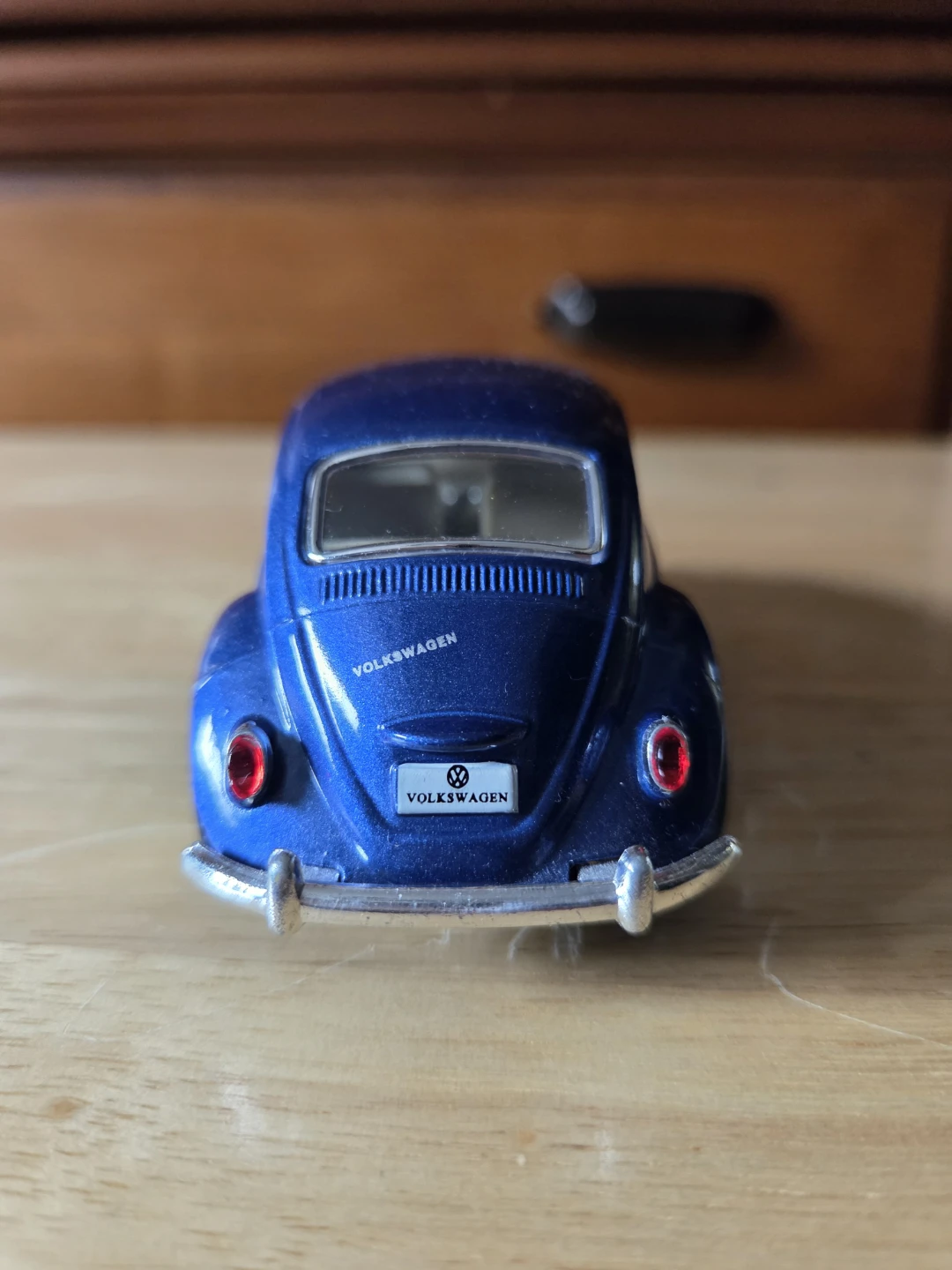 Blue 1967 Volkswagen Beetle Toy Car - photo 3