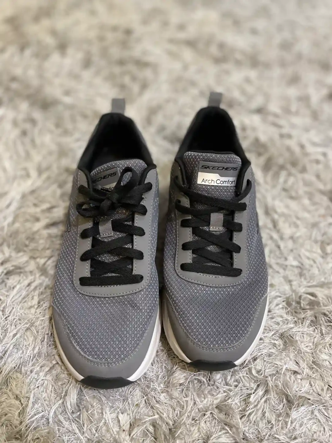 Skechers Arch Comfort Grey Running Shoes - photo 2