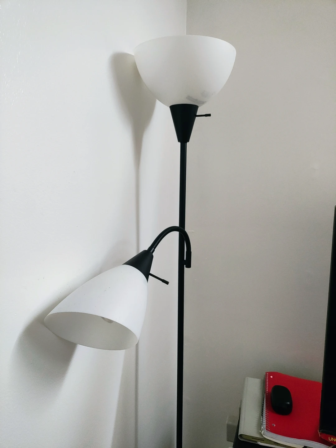 Floor Lamp with Adjustable Reading Light - photo 2
