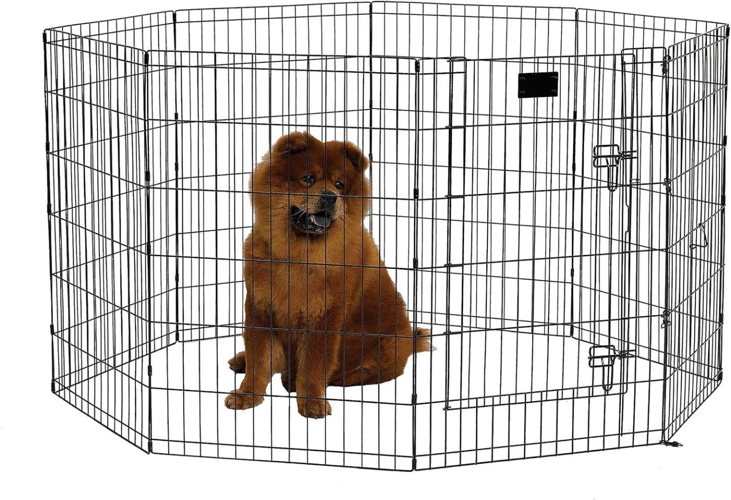 MidWest Homes for Pets Black E-Coat Exercise Pen