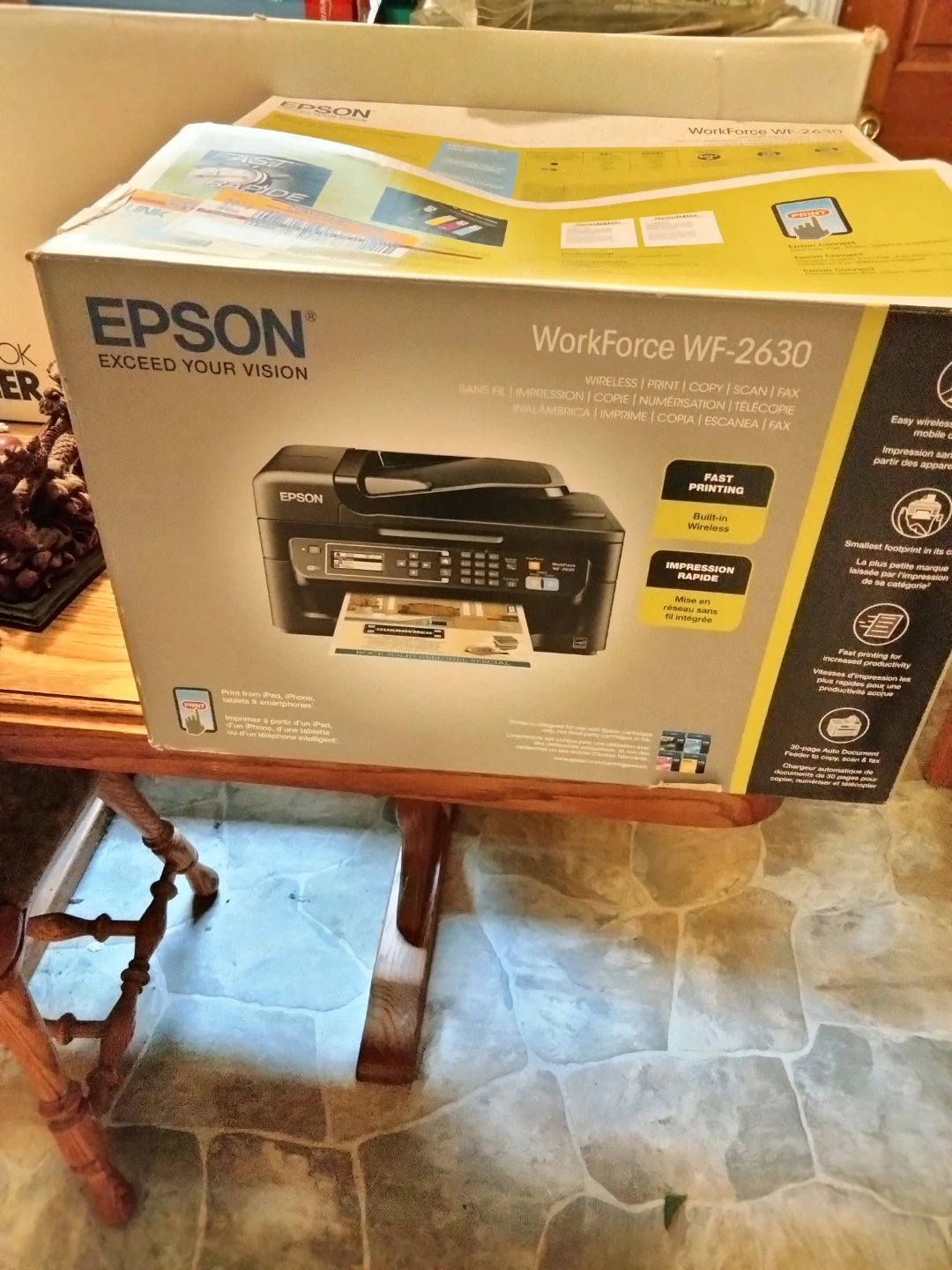Epson WorkForce WF-2630 Wireless All-in-One Printer - photo 4