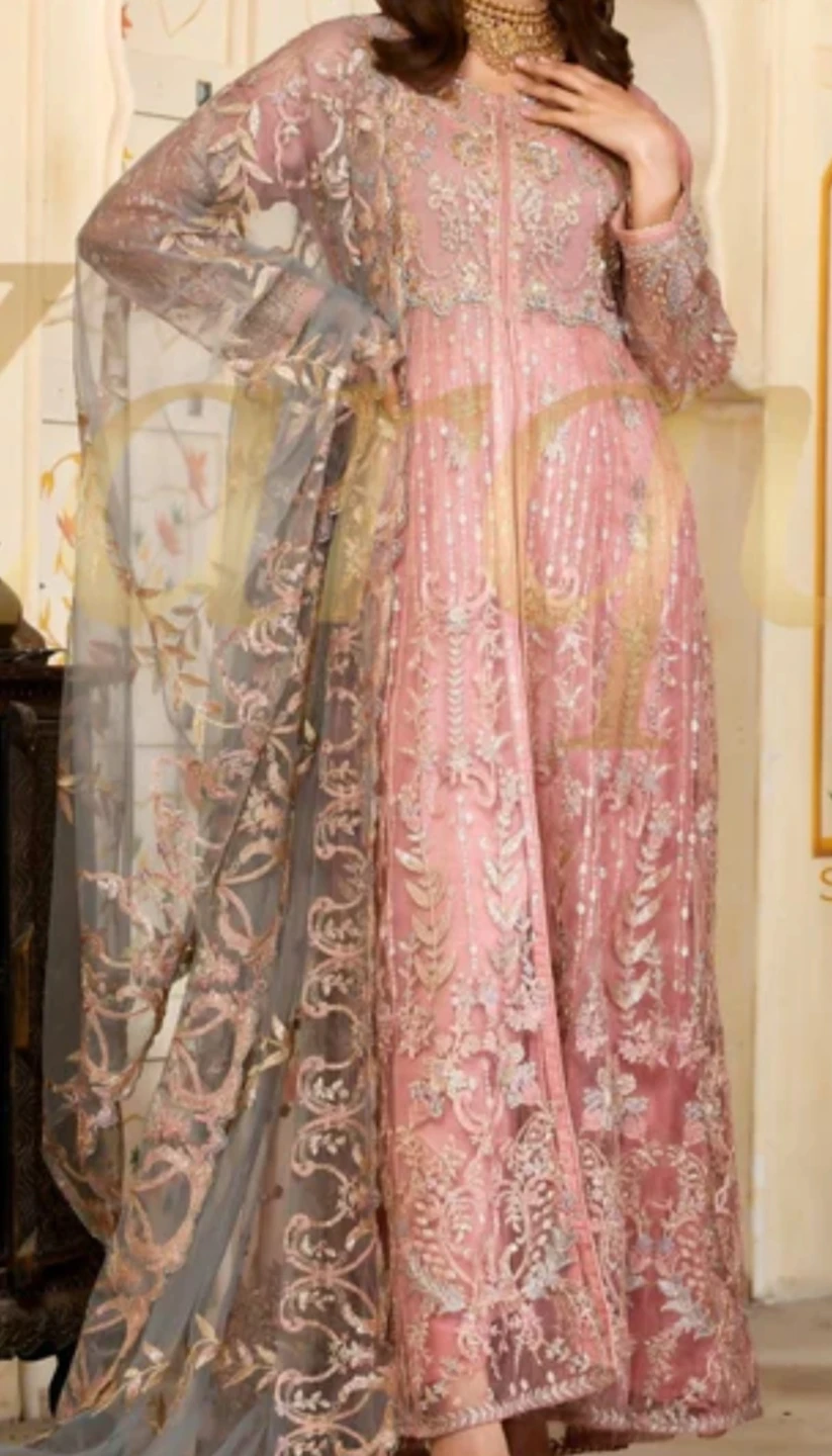 Women's Pink Eastern Ready to Wear 3-Piece Outfit - photo 3