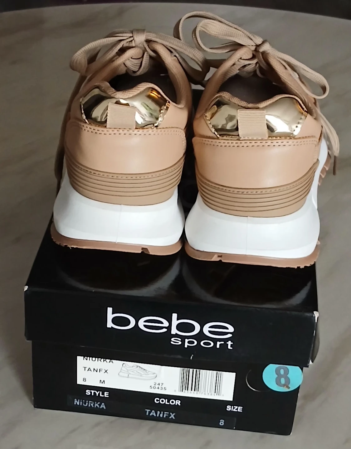 Bebe Sport Niurka Tanfx Sneakers Size 8 - photo 5