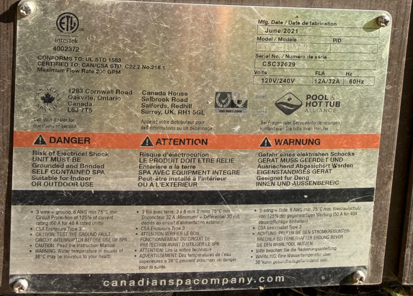 Canadian Spa Company Hot Tub - photo 3