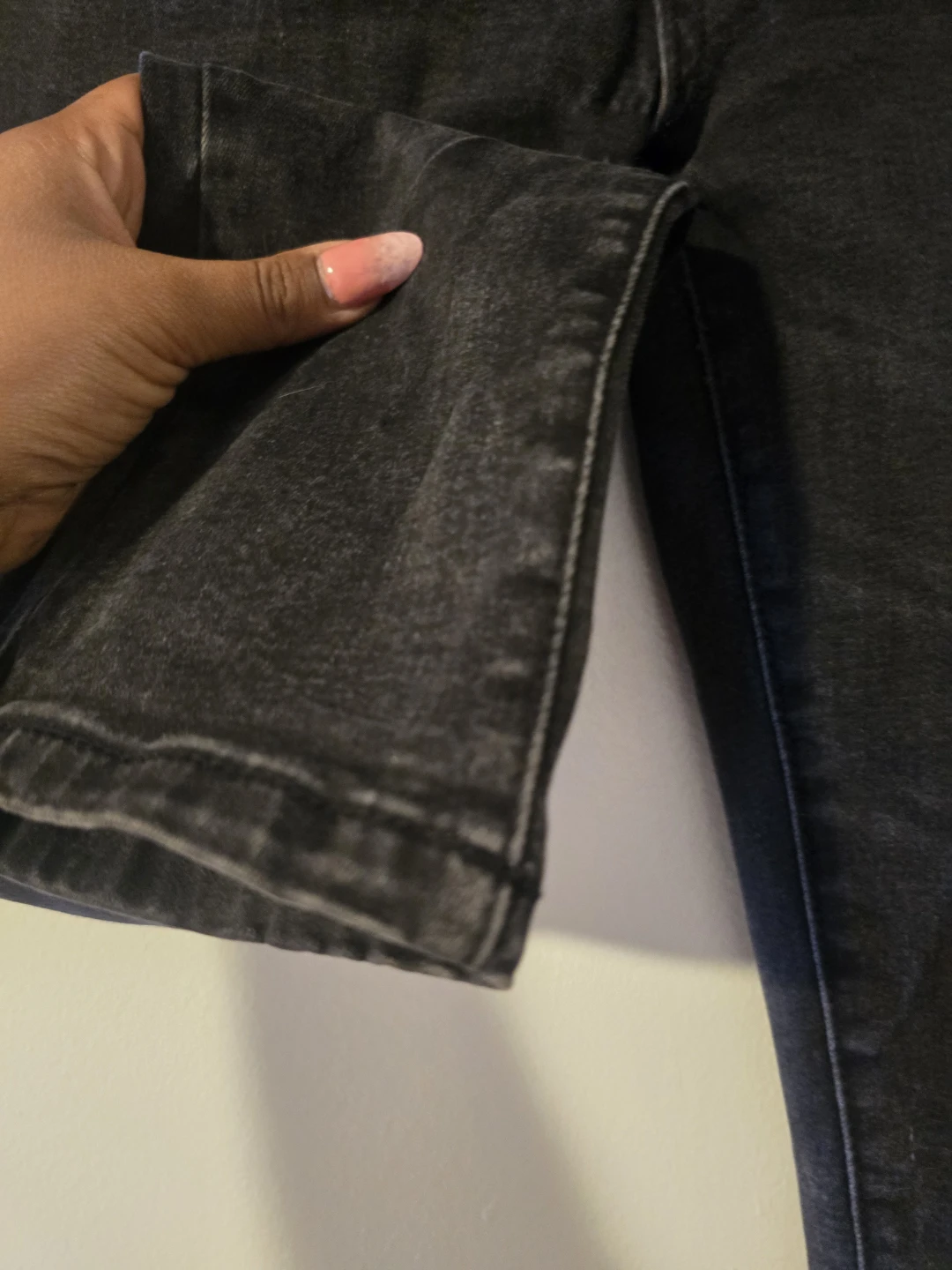 Dark wash skinny jeans - photo 4