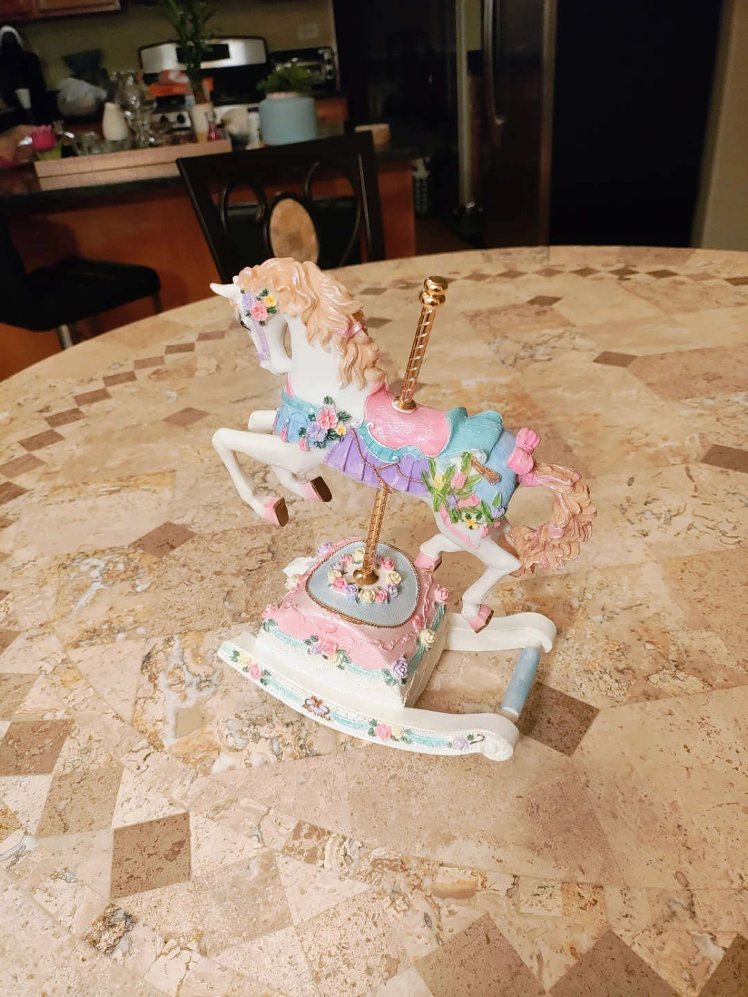 Decorative Musical Carousel Horse - photo 2