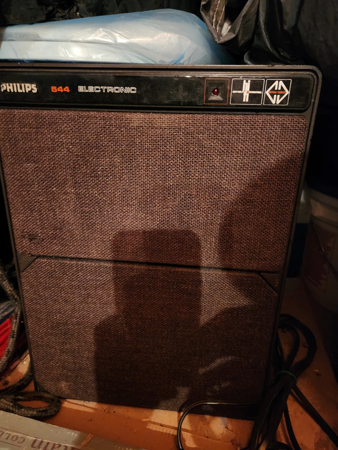 Vintage Philips 544 Electronic MFB Speaker
