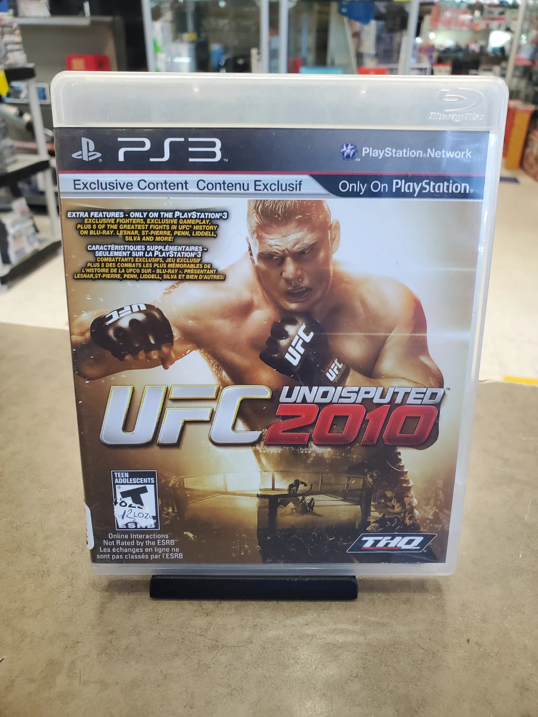 PlayStation 3 UFC Undisputed 2010 Video Game