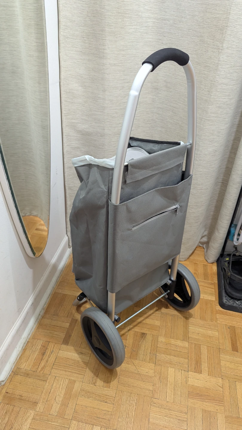 Aluminum, lightweight Compact Portable Folding Luggage Shopping - photo 2