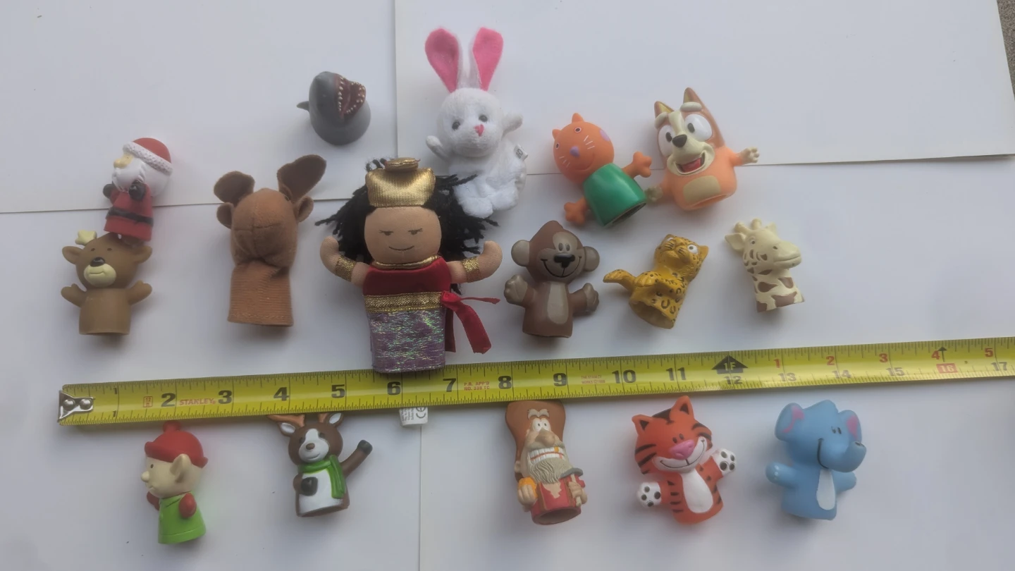 Assorted Finger Puppets - 16 Piece Set - photo 4